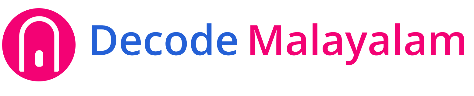 decode malayalam logo