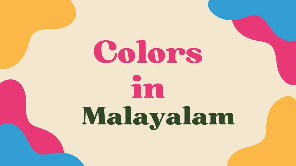 Image of Colours .primary and secondary colours in Malayalam