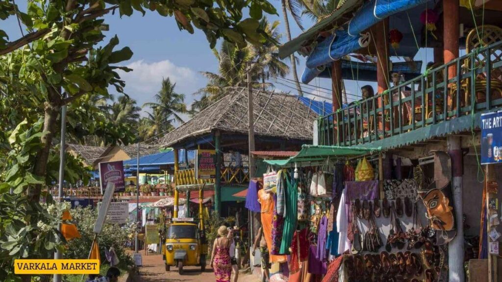  the Varkala Cliff and Beach