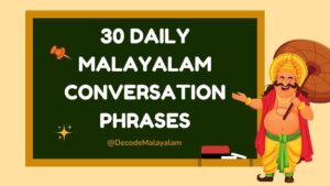 30 Malayalam phrases