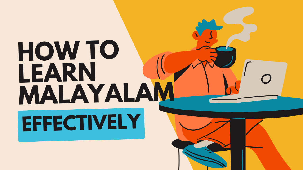 how to learn malayalam easily