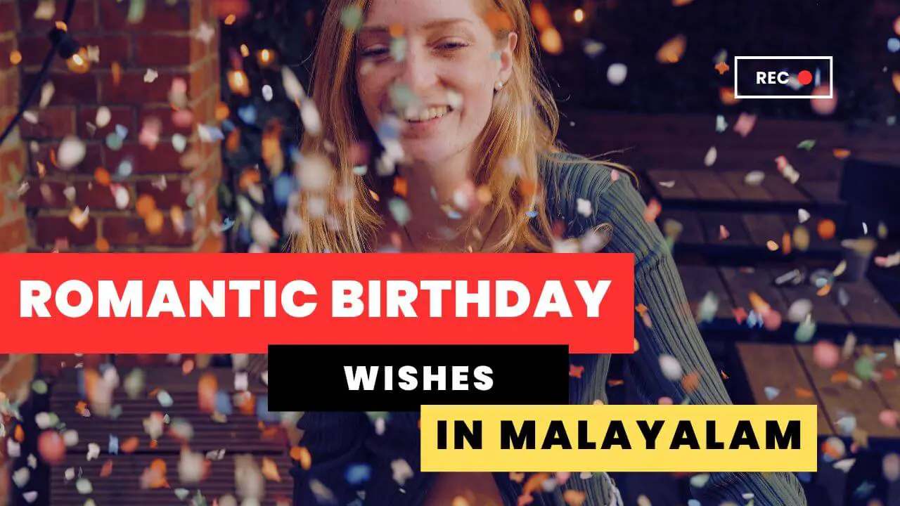 romantic birthday wishes in Malayalam