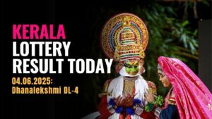 Kerala Lottery Result Today 04.06.2025 Dhanalekshmi DL-4