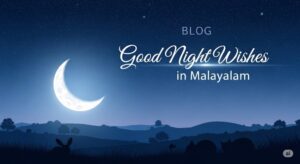 Good Night Wishes in Malayalam