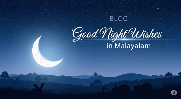Good Night Wishes in Malayalam