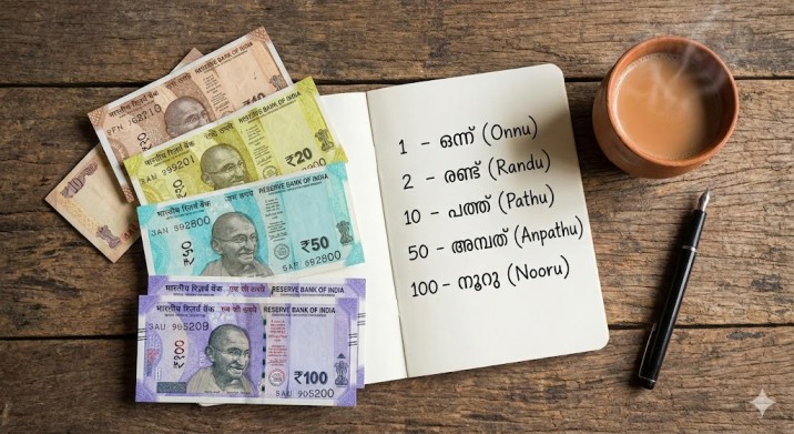 Malayalam Numbers 1–100